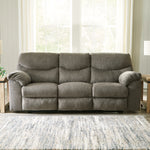 Ashley Furniture - Alphons Reclining Sofa - Beige Fabric - Sofas - Additional View 1