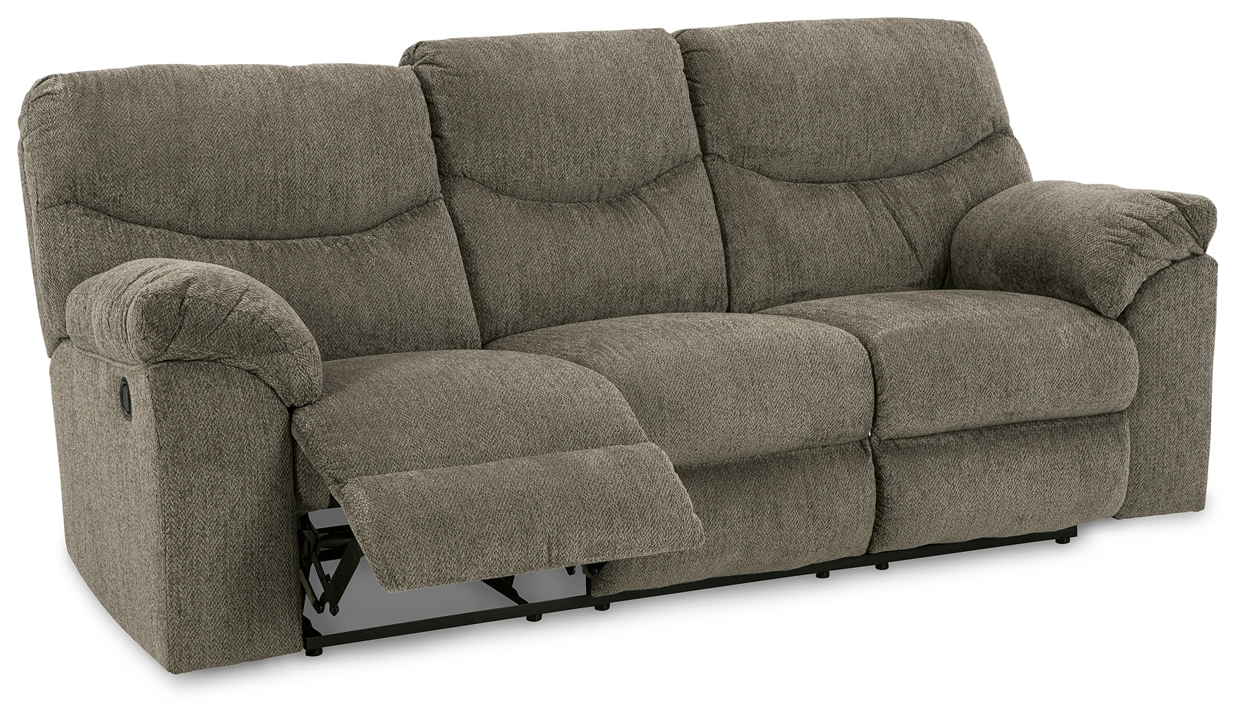 Ashley Furniture - Alphons Reclining Sofa - Beige Fabric - Sofas - Additional View 3