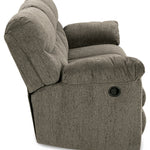 Ashley Furniture - Alphons Reclining Sofa - Beige Fabric - Sofas - Additional View 4