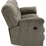 Ashley Furniture - Alphons Reclining Sofa - Beige Fabric - Sofas - Additional View 4