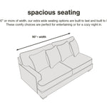 Ashley Furniture - Alphons Reclining Sofa - Beige Fabric - Sofas - Additional View 7