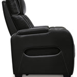 Ashley Furniture - Boyington Power Recliner With Massage, Heat, And Led Lighting - Black - Leather Match - Recliners - Additional View 4