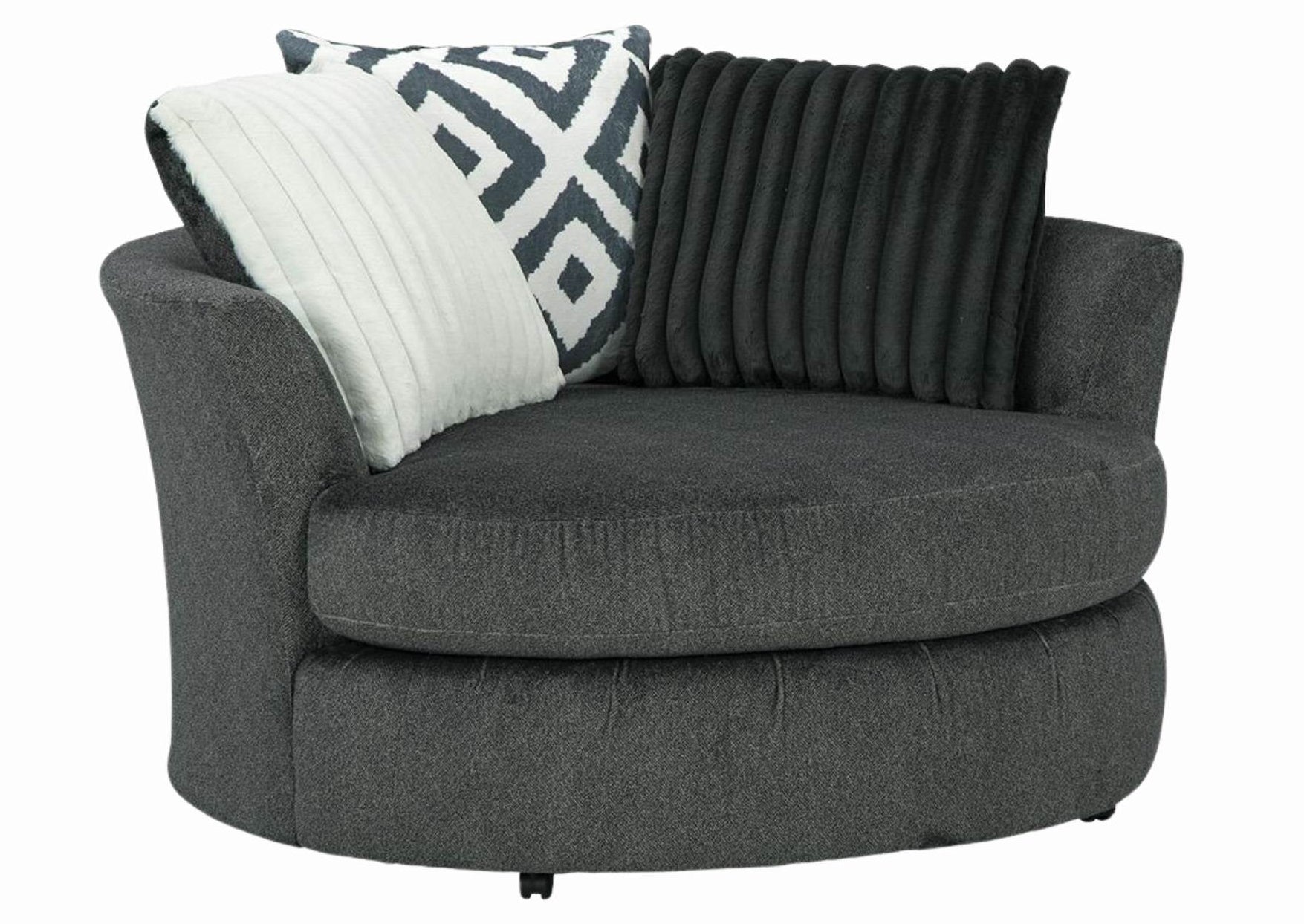 Mondo Swivel Chair - Gunmetal