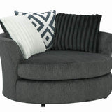 Mondo Swivel Chair - Gunmetal