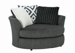 Mondo Swivel Chair - Gunmetal