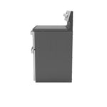 GE STAINLESS ELECTRIC FREE STANDING DOUBLE OVEN CONVECTION RANGE - Pearl Silver|Black - Ranges - Additional View 28
