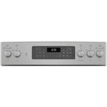 GE STAINLESS ELECTRIC FREE STANDING DOUBLE OVEN CONVECTION RANGE - Pearl Silver|Black - Ranges - Additional View 3