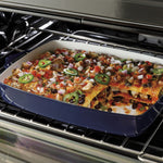 GE STAINLESS ELECTRIC FREE STANDING DOUBLE OVEN CONVECTION RANGE - Pearl Silver|Black - Ranges - Additional View 12