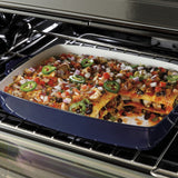 GE STAINLESS ELECTRIC FREE STANDING DOUBLE OVEN CONVECTION RANGE - Pearl Silver|Black - Ranges - Additional View 12