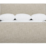 ALVAR LINEN KING UPHOLSTERED BED