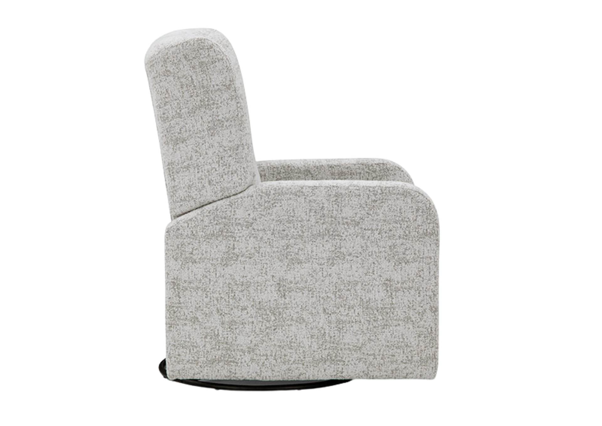 ATHEN PARCHMENT SWIVEL RECLINER - Additional View 2