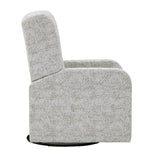 ATHEN PARCHMENT SWIVEL RECLINER - Additional View 2