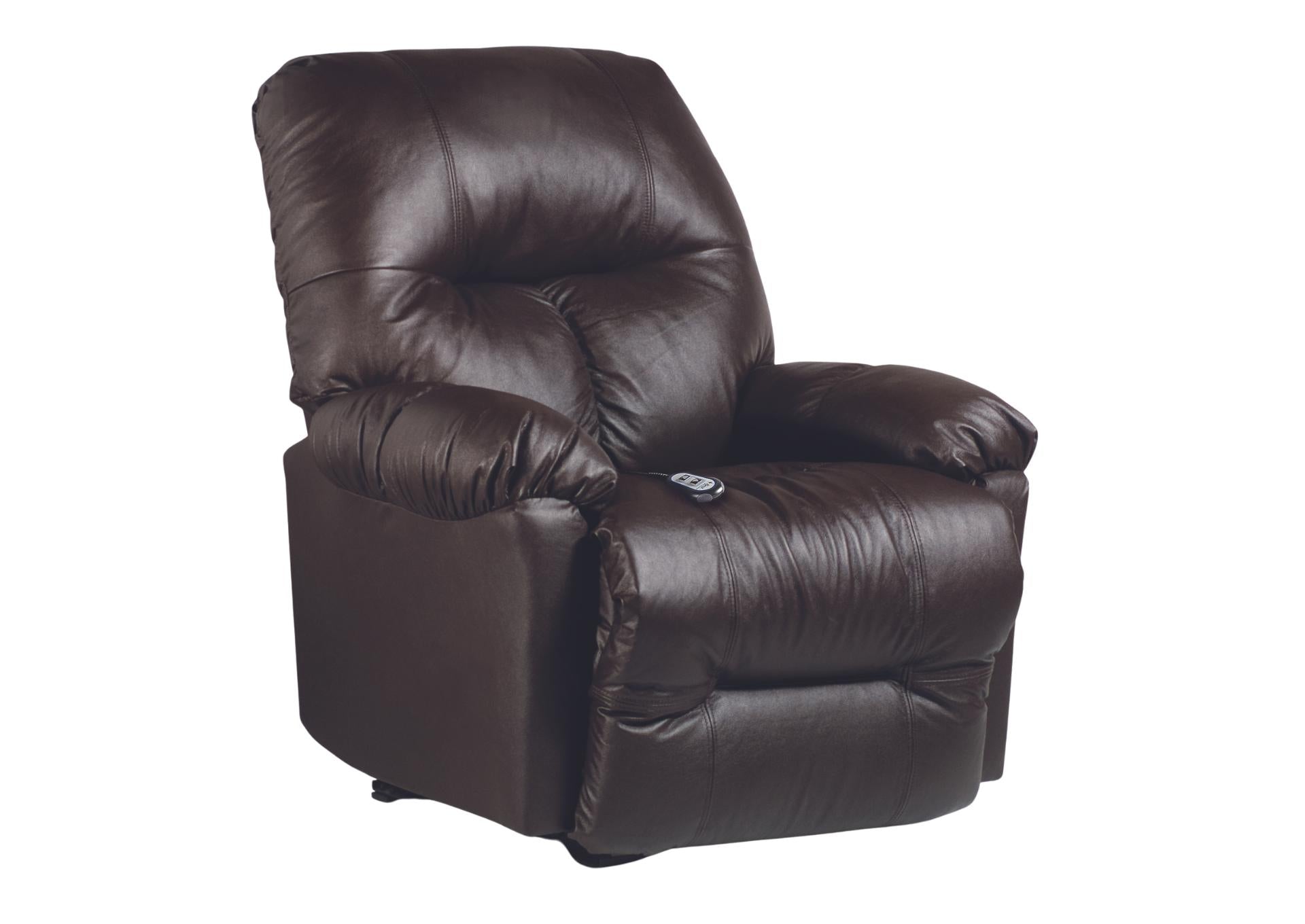 Wanderer Leather Rocker Recliner - Chocolate