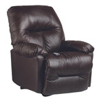 Wanderer Leather Rocker Recliner - Chocolate