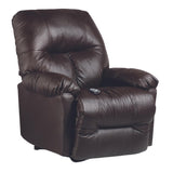 Wanderer Leather Rocker Recliner - Chocolate