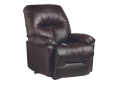 Wanderer Leather Rocker Recliner - Chocolate