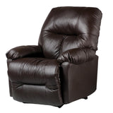 Wanderer Leather Rocker Recliner - Chocolate - Additional View 1
