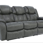 Cason Reclining Sofa - Steel - Additional View 1
