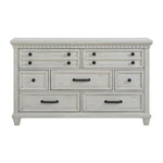 Elements International - Mccoy Dresser - Antique White - Wood - Dresser & Mirror - Additional View 2