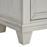 Elements International - Mccoy Dresser - Antique White - Wood - Dresser & Mirror - Additional View 7