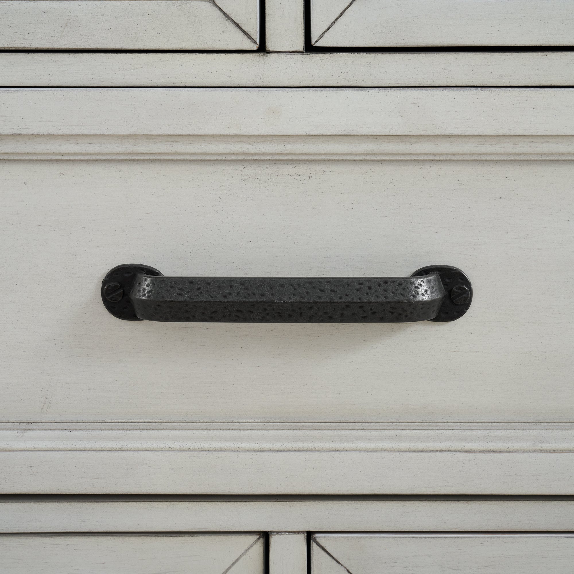 Elements International - Mccoy Dresser - Antique White - Wood - Dresser & Mirror - Additional View 9