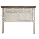 International Furniture Direct - Stone Queen Bed - Beige|Dark Gray Wood - Beds - Additional View 3