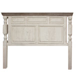 International Furniture Direct - Stone Queen Bed - Beige|Dark Gray Wood - Beds - Additional View 3