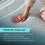 Tempur Sealy - Proadapt 2.0 Soft Queen Mattress - White|Black Fabric - Mattresses - Additional View 10