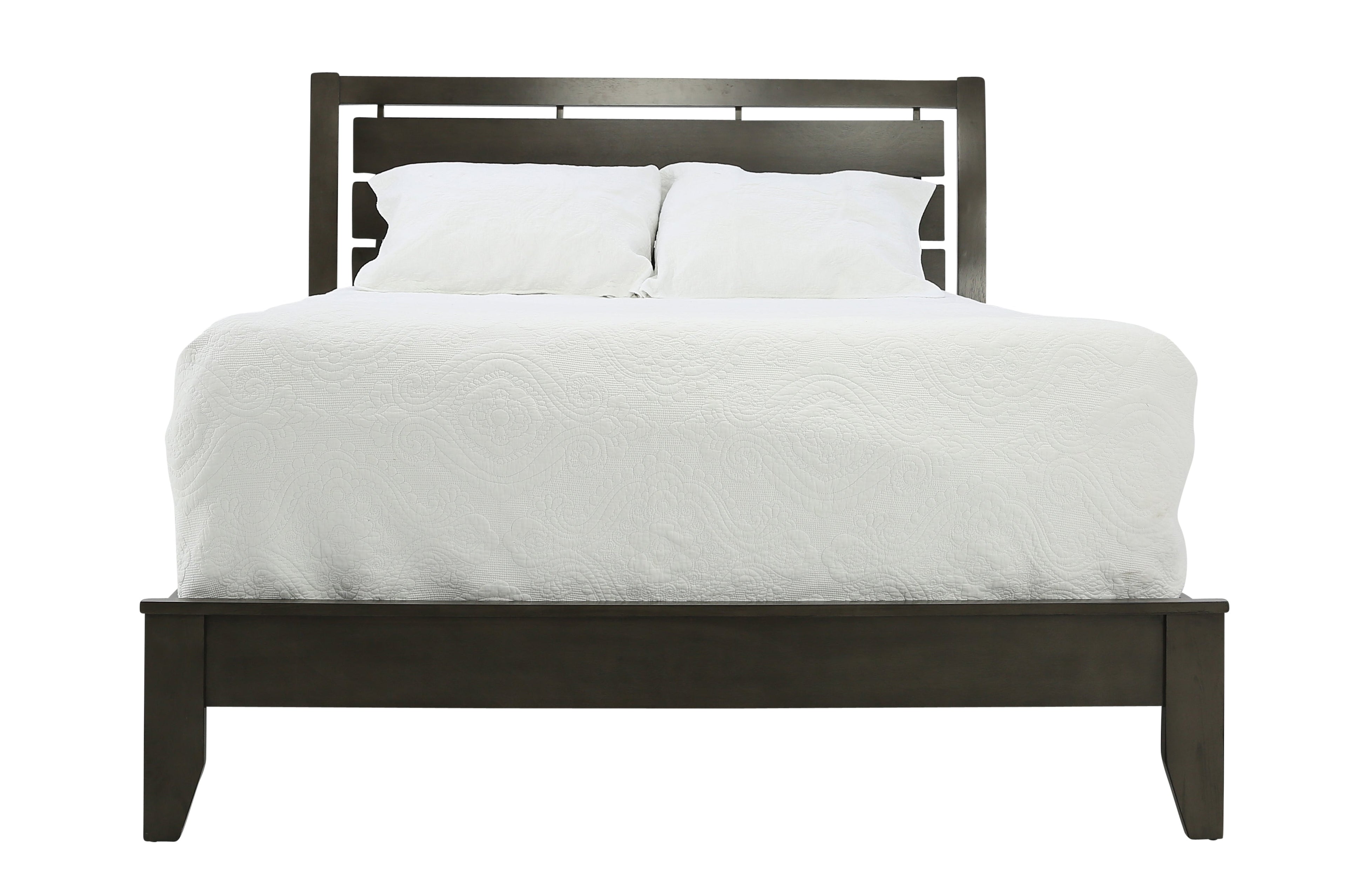 EVAN GREY KING BED