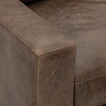 DAWKINS CHESTNUT LEATHER 4 PIECE SECTIONAL - Additional View 1