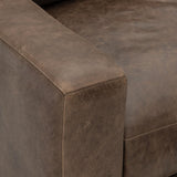 DAWKINS CHESTNUT LEATHER 4 PIECE SECTIONAL - Additional View 1
