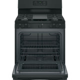 GE BLACK 30" FREE-STANDING GAS RANGE - Ranges - Additional View 6