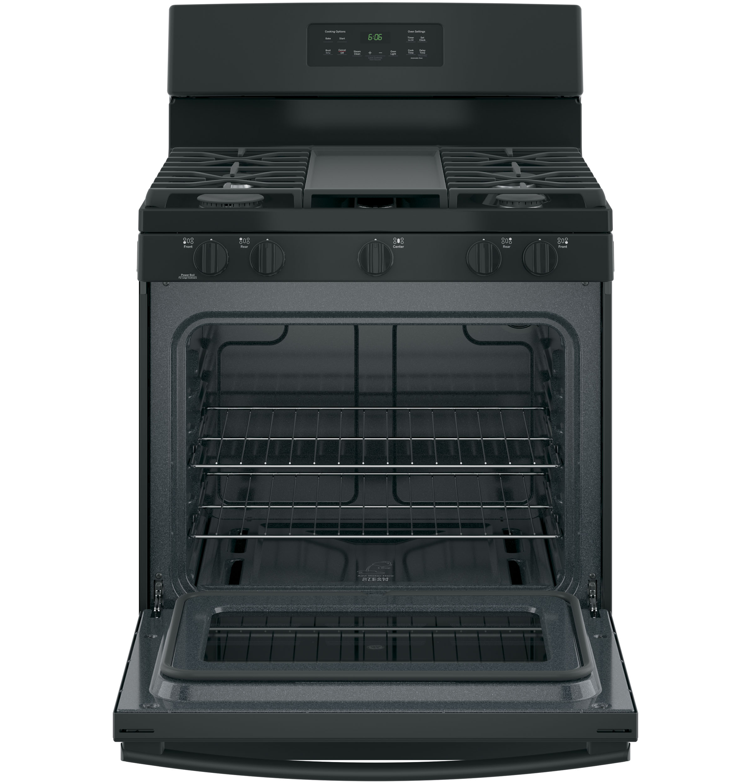 GE BLACK 30" FREE-STANDING GAS RANGE - Ranges - Additional View 6
