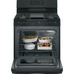 GE BLACK 30" FREE-STANDING GAS RANGE - Ranges - Additional View 7