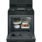 GE BLACK 30" FREE-STANDING GAS RANGE - Ranges - Additional View 7