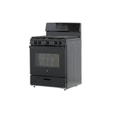 GE BLACK 30" FREE-STANDING GAS RANGE - Ranges - Additional View 19