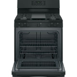 Ge Black 30" Free-Standing Gas Range
