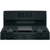 Ge Black 30" Free-Standing Gas Range