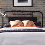 Liberty Furniture - Jolene Vintage Queen Headboard - Black - Metal - Headboards
