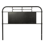 Liberty Furniture - Jolene Vintage Queen Headboard - Black - Metal - Headboards - Additional View 1