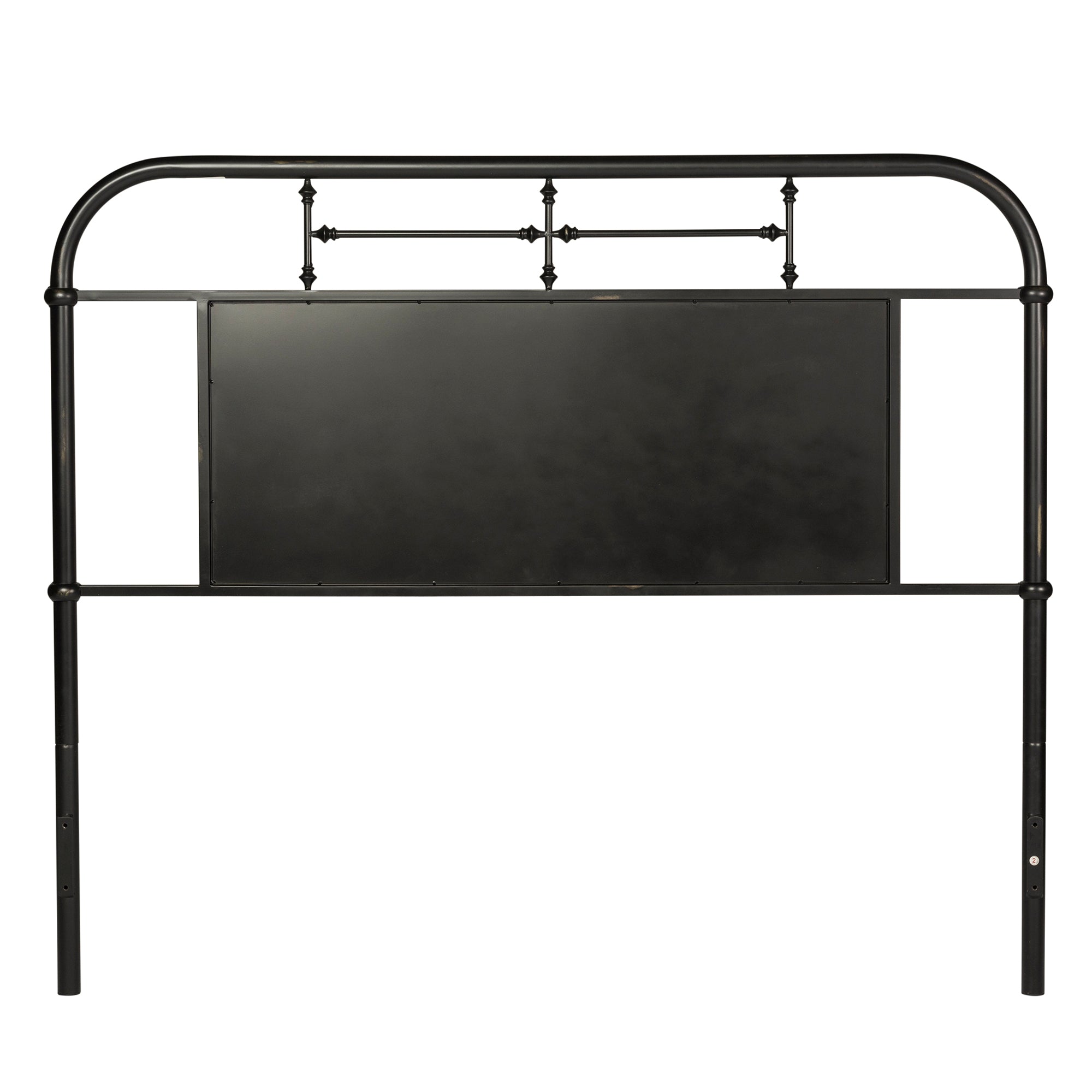 Liberty Furniture - Jolene Vintage Queen Headboard - Black - Metal - Headboards - Additional View 1