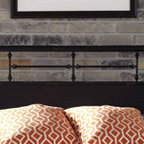 Liberty Furniture - Jolene Vintage Queen Headboard - Black - Metal - Headboards - Additional View 4