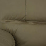 Odessa Leather Power Zero Gravity Reclining Loveseat With Console - Taupe - Additional View 5