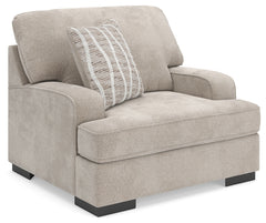 Ashley Furniture - HIGH PROFILE TAUPE OVERSIZED CHAIR - Beige Fabric - Chairs