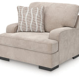 Ashley Furniture - HIGH PROFILE TAUPE OVERSIZED CHAIR - Beige Fabric - Chairs - Additional View 3