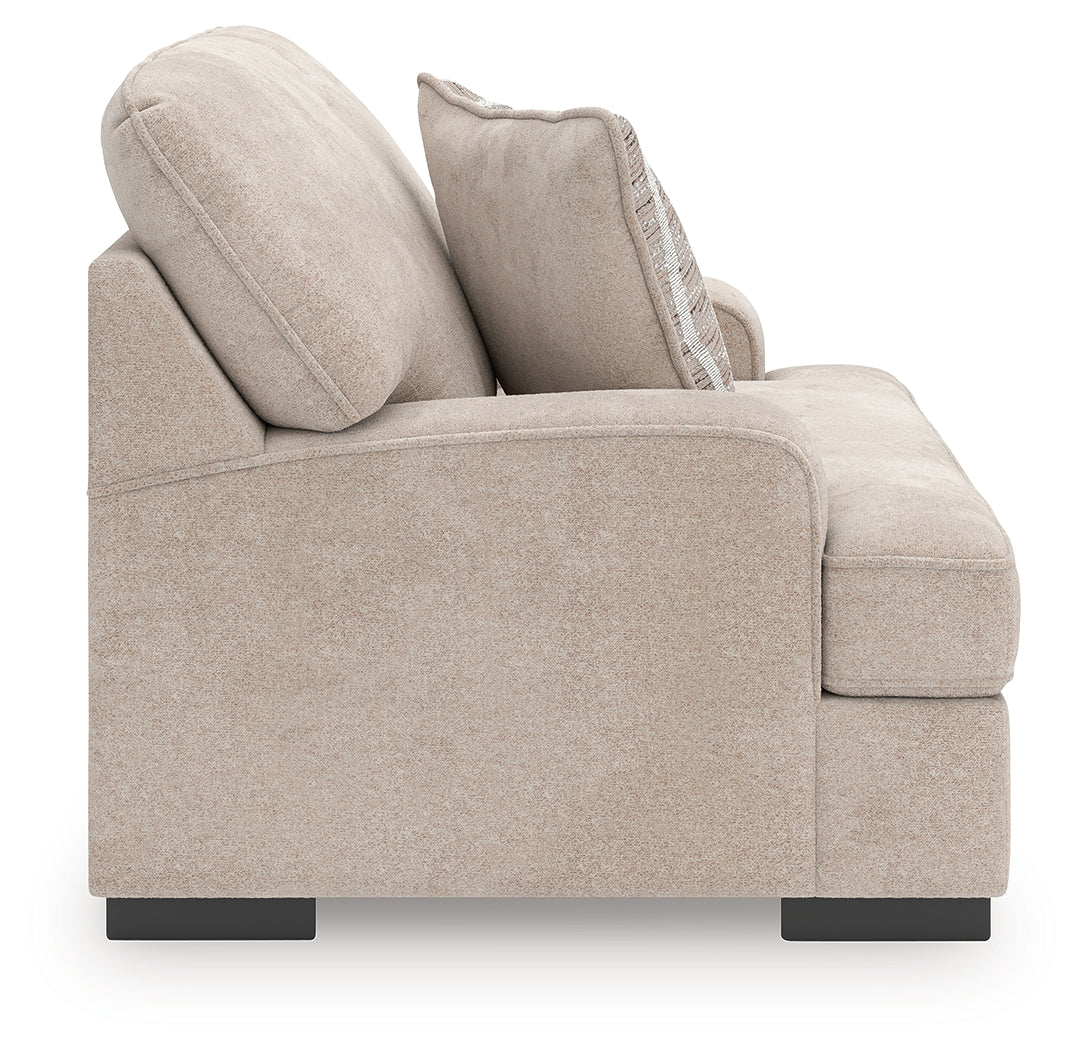 Ashley Furniture - HIGH PROFILE TAUPE OVERSIZED CHAIR - Beige Fabric - Chairs - Additional View 4