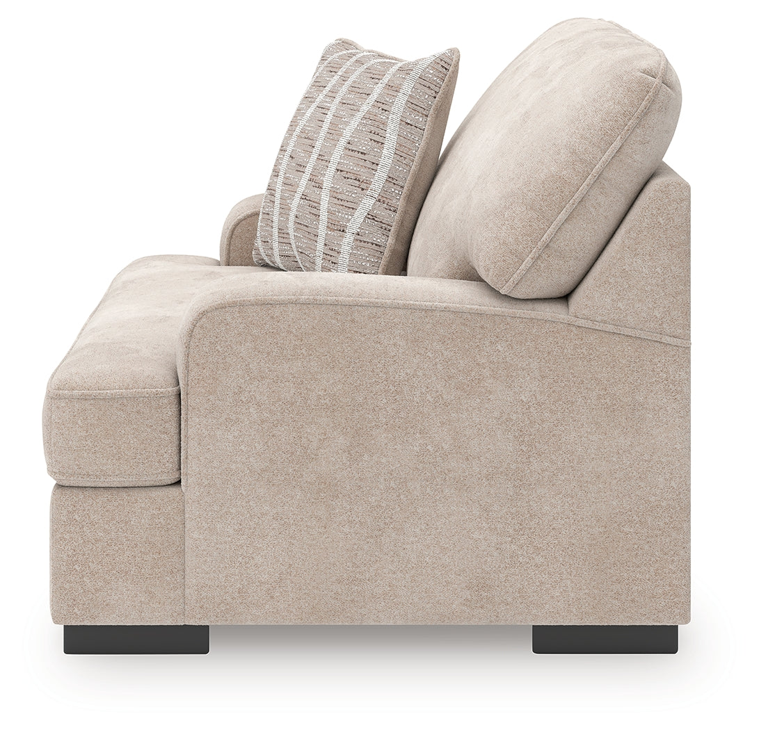 Ashley Furniture - HIGH PROFILE TAUPE OVERSIZED CHAIR - Beige Fabric - Chairs - Additional View 6