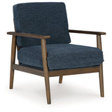 Ashley Furniture - Bixler Accent Chair - Navy - Blue Fabric - Chairs