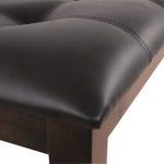Ashley Furniture - HADDIGAN DINING ROOM BENCH - Dark Brown Leather Match|Wood - Benches - Additional View 7