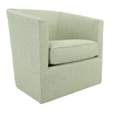 TWINE AND TWIG CHALK SWIVEL CHAIR - Additional View 1